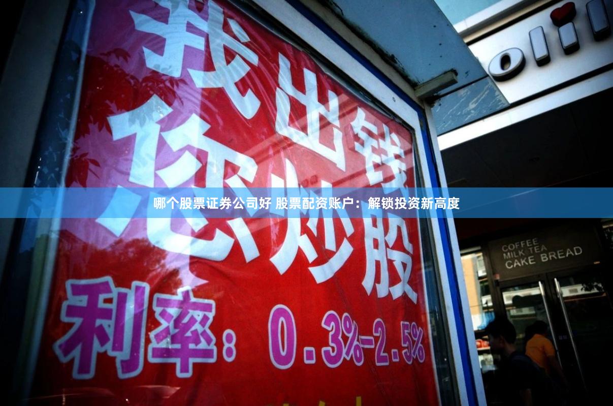 哪个股票证券公司好 股票配资账户：解锁投资新高度